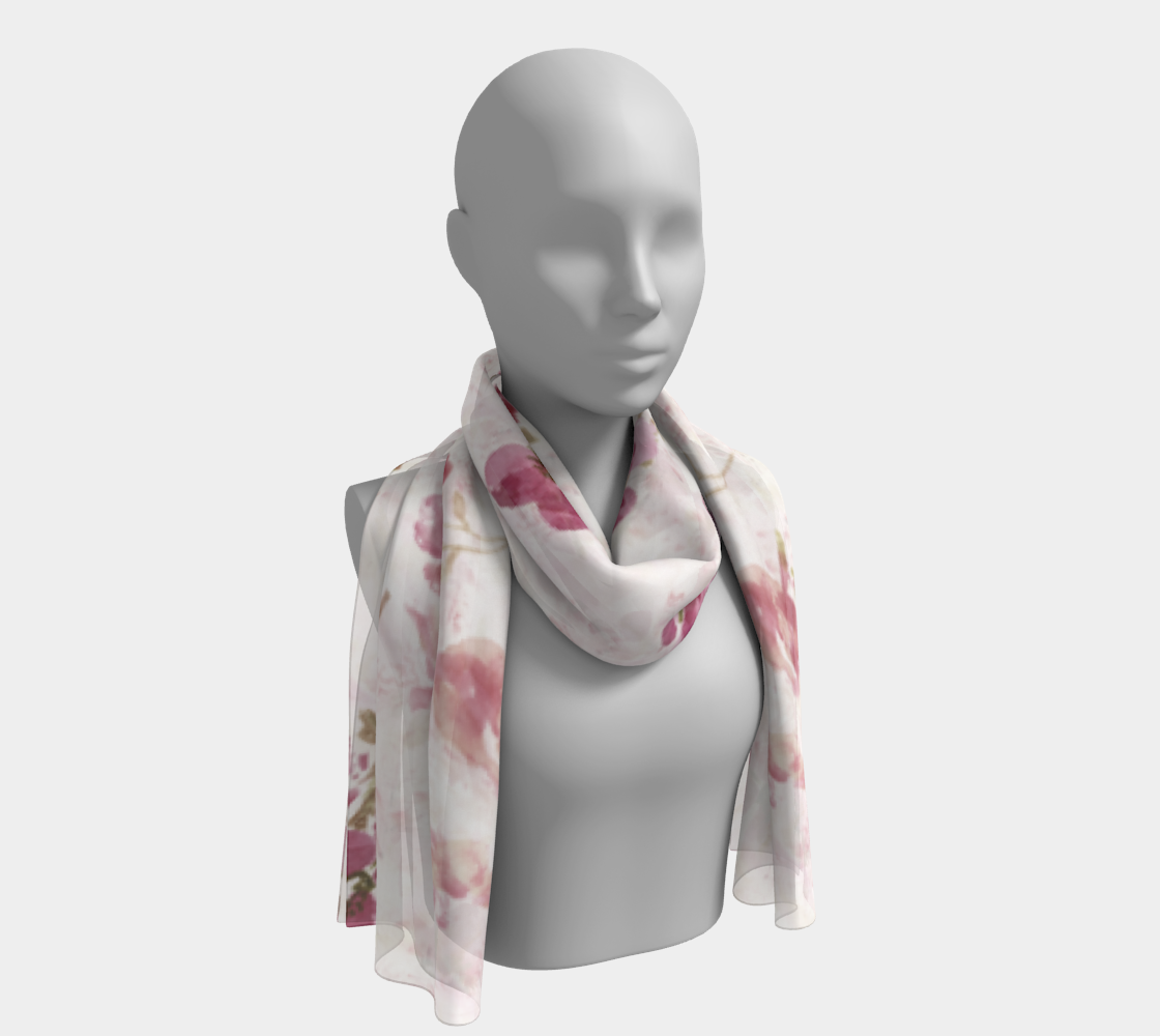 Spring Plum Long Scarf - Dreams After All
