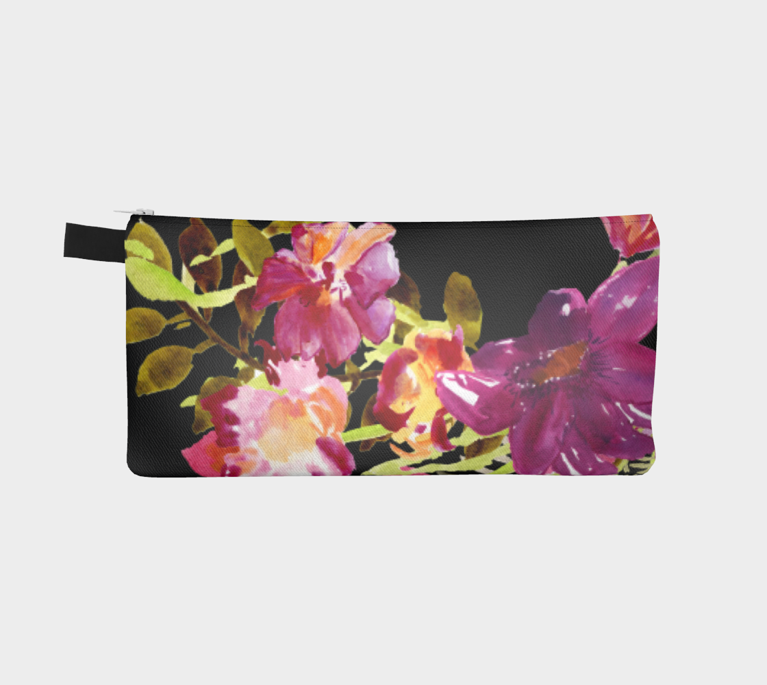 Renée Black Pencil Bag