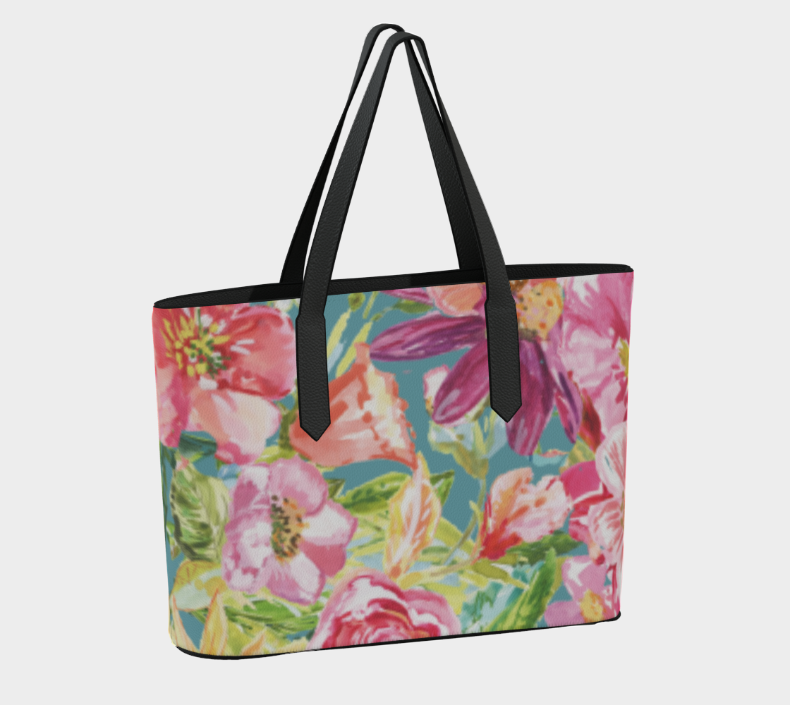 Vegan Leather Tote Oscar Wilde
