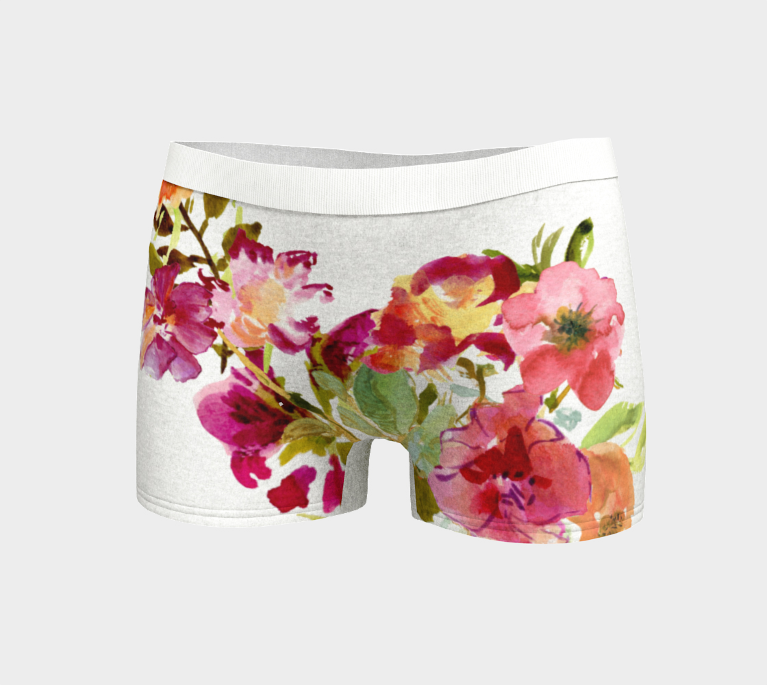 Renée White Boyshorts