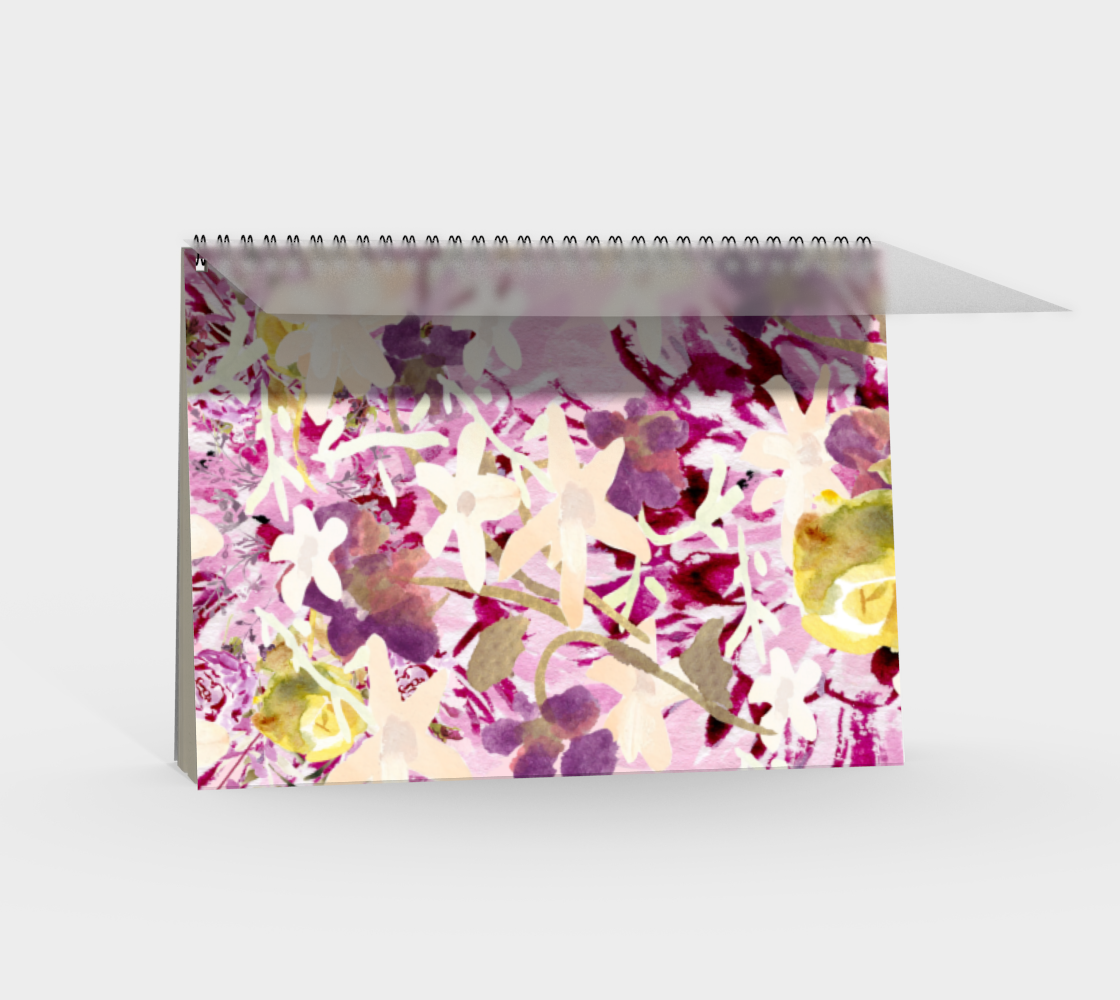 Dahlilah Lavender Spiral Bound Book - Dreams After All