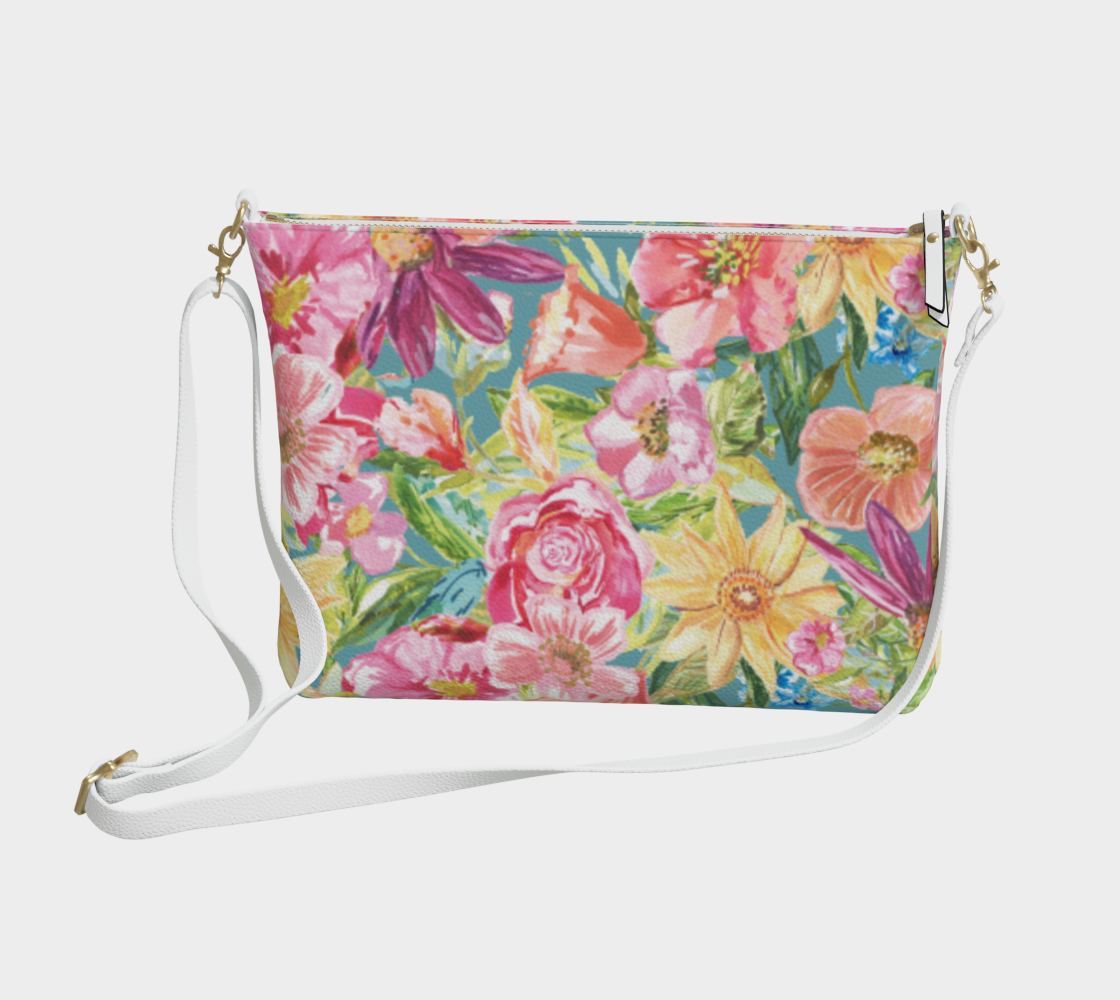 Crossbody - Oscar Floral White