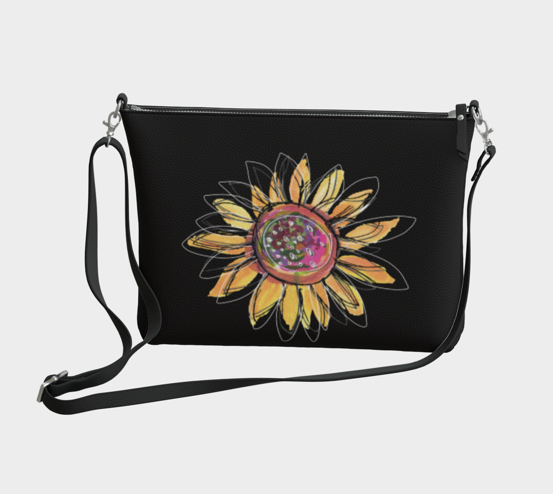 Crossbody - Sunflower Black
