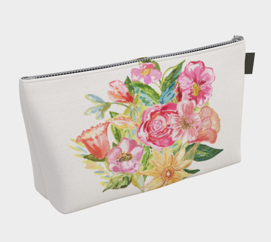 Cosmetic Bag Beautiful Mom Bouquet