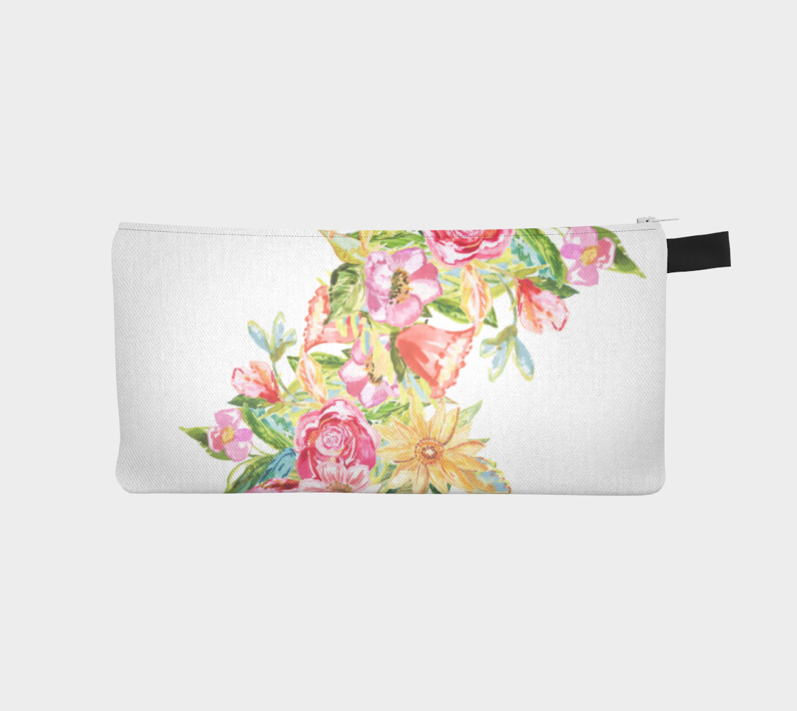 Beautiful Bouquet Pencil Bag