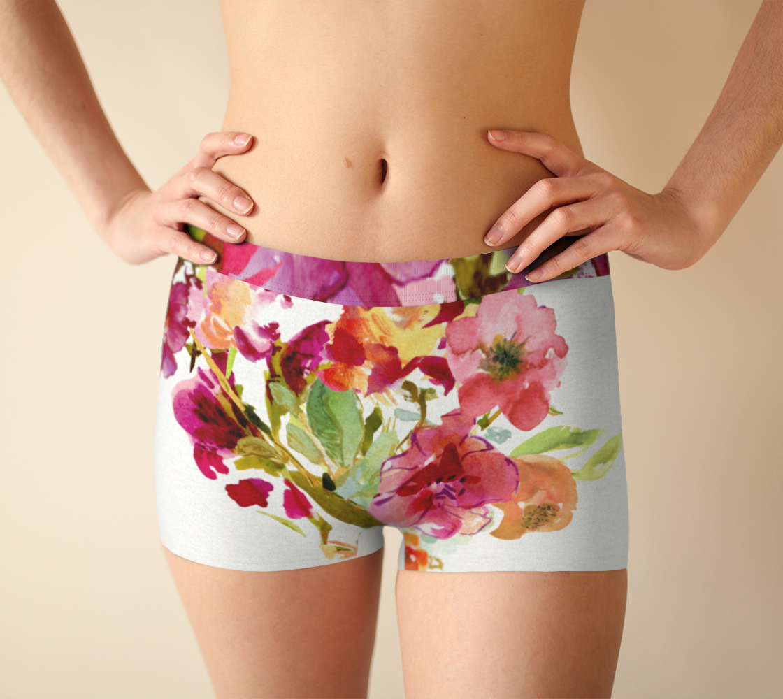 Renée White Boyshorts