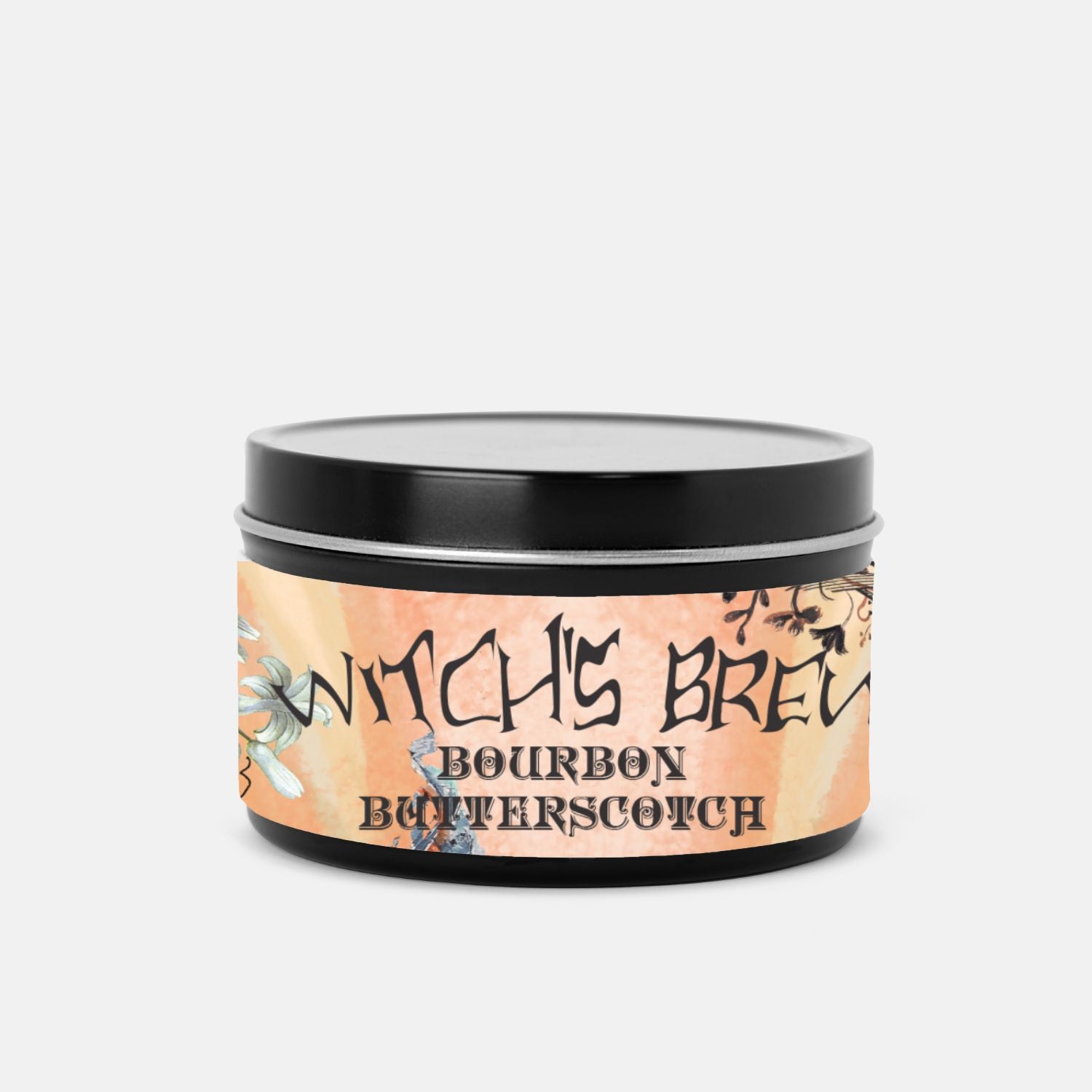 Bourbon Butterscotch Candle Tin 8oz Autumn Collection