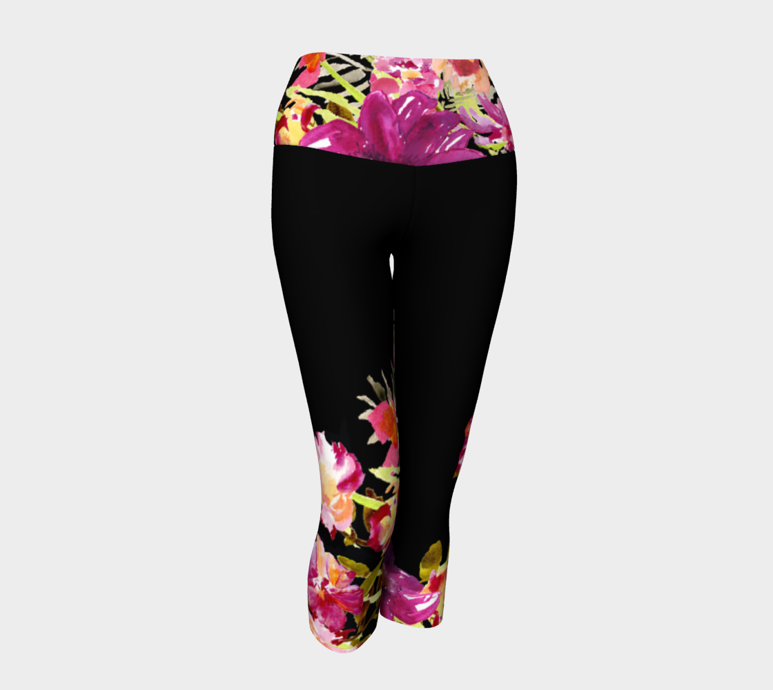 Renée Black Yoga Capris