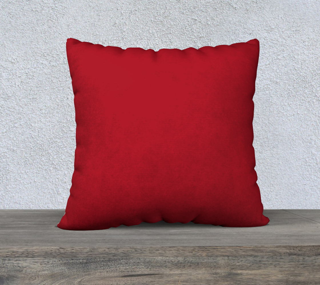 Merry Christmas Chantal 22" x 22" Pillow Cover