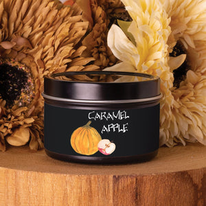 Caramel Apple Candle Tin 4oz