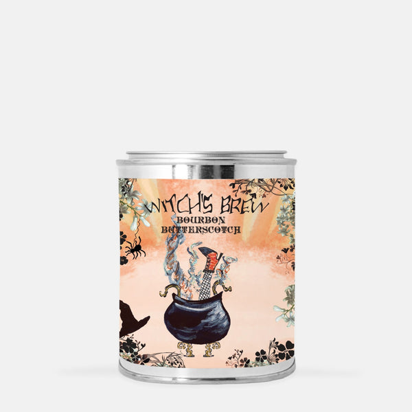 Spooky Haunted House Candle Paint Can 8oz - Dreams After All