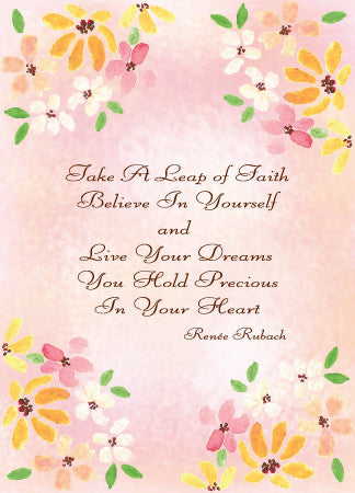 Leap with Faith {Card} Leap with Faith {Card}