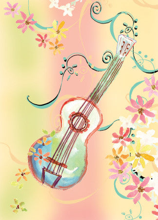 Blank Guitar Card - Dreams After All