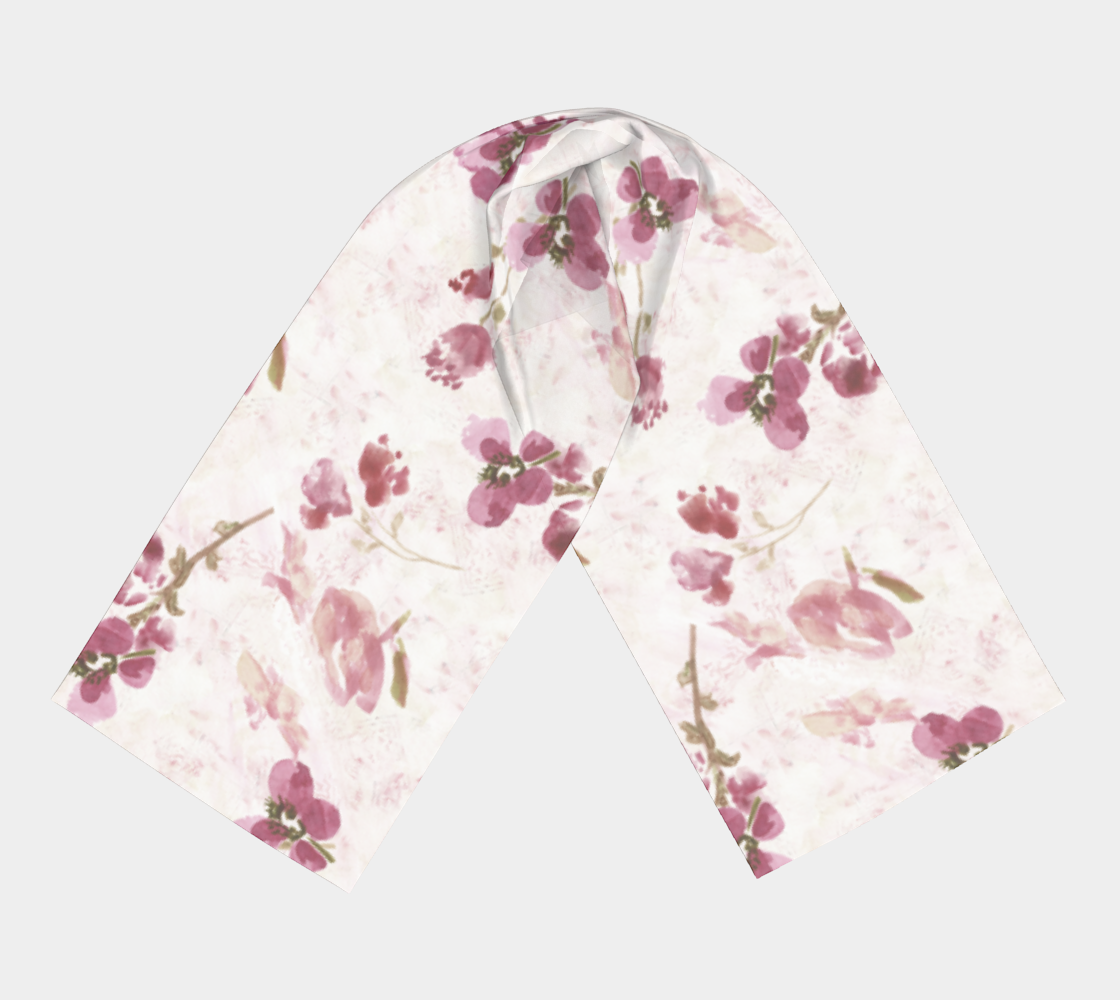 Spring Plum Long Scarf - Dreams After All