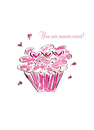 Valentine's Day Cupcake Card - Dreams After All