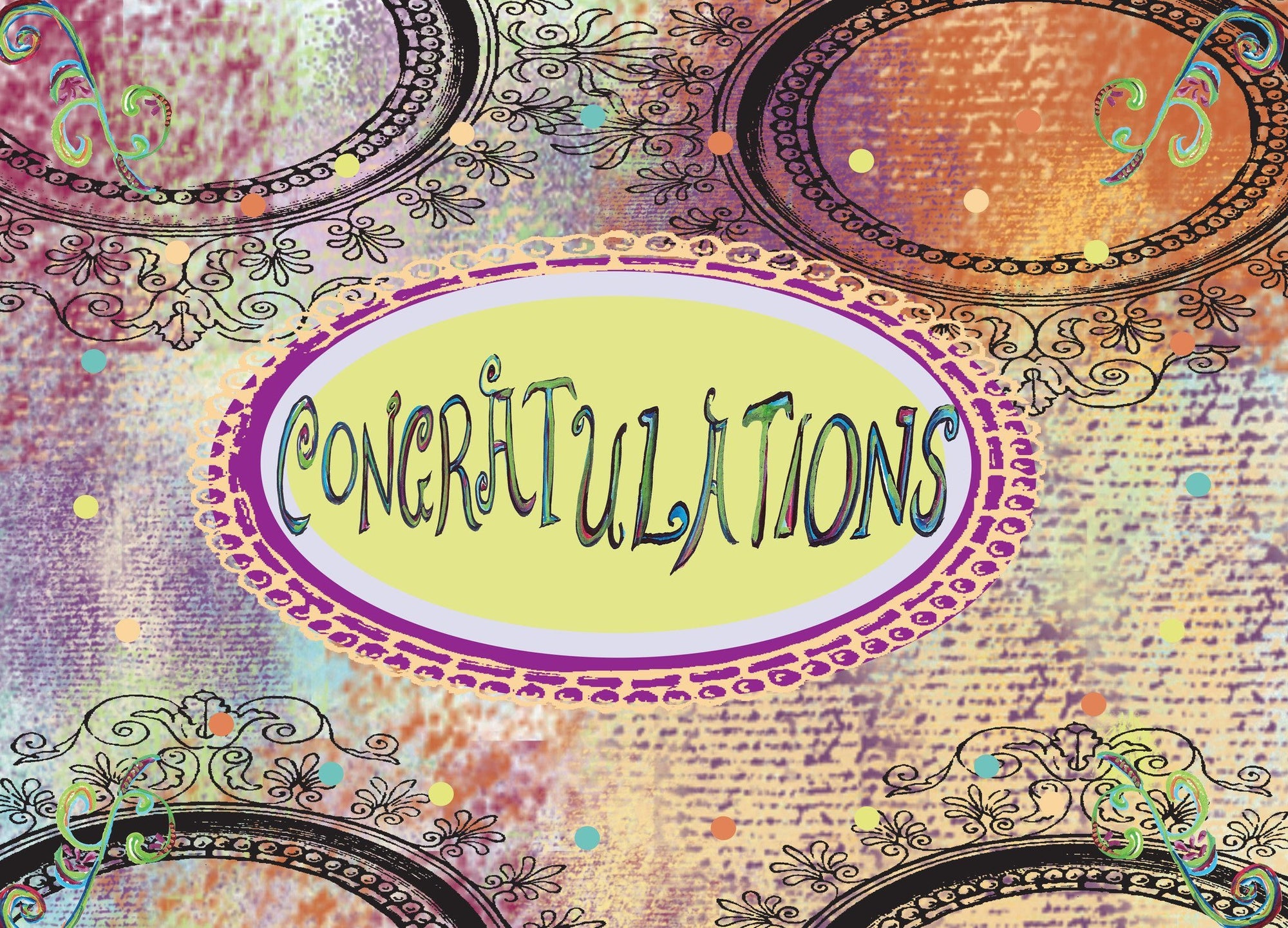 Congratulations You Deserve It! Greeting Card - Dreams After All
