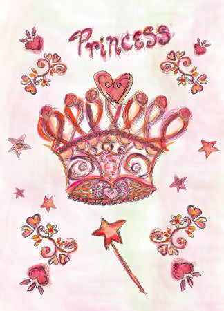 Princess Crown Birthday Card - Dreams After All