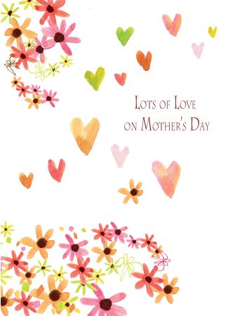 Mother's Day Greeting Card - Lots of Love on Mother's Day - Dreams After All