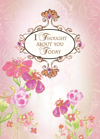 Thinking About You and Sending You A Gigantic Hug! Greeting Card - Dreams After All