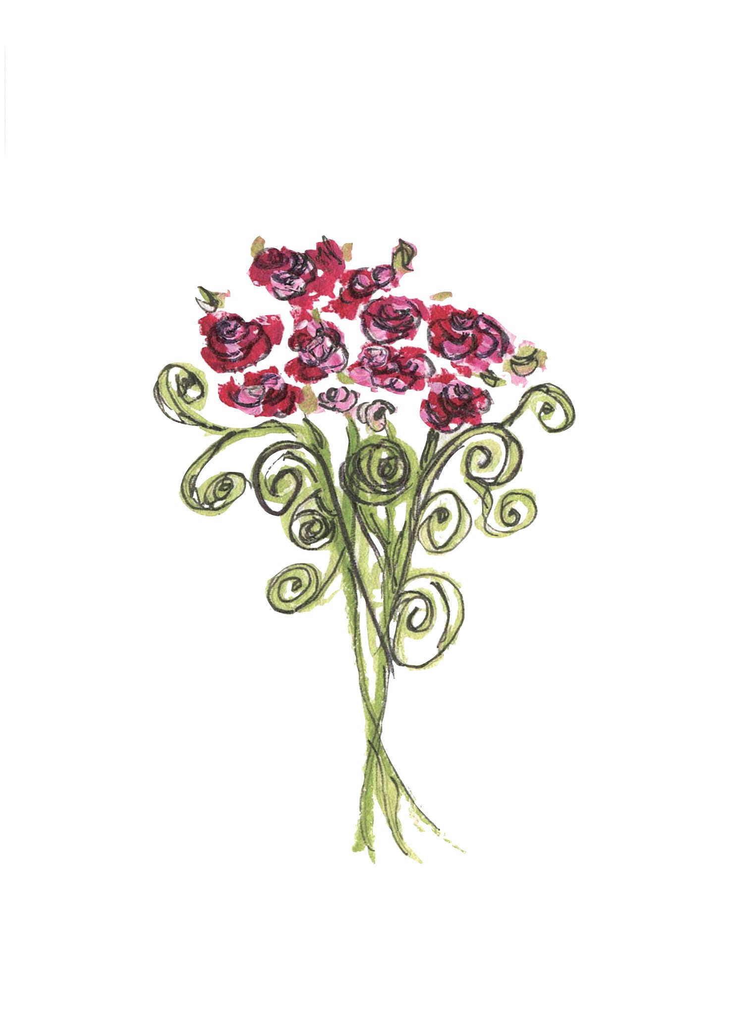 Rose Bouquet (Love and Romance & Valentine's Day) - Dreams After All