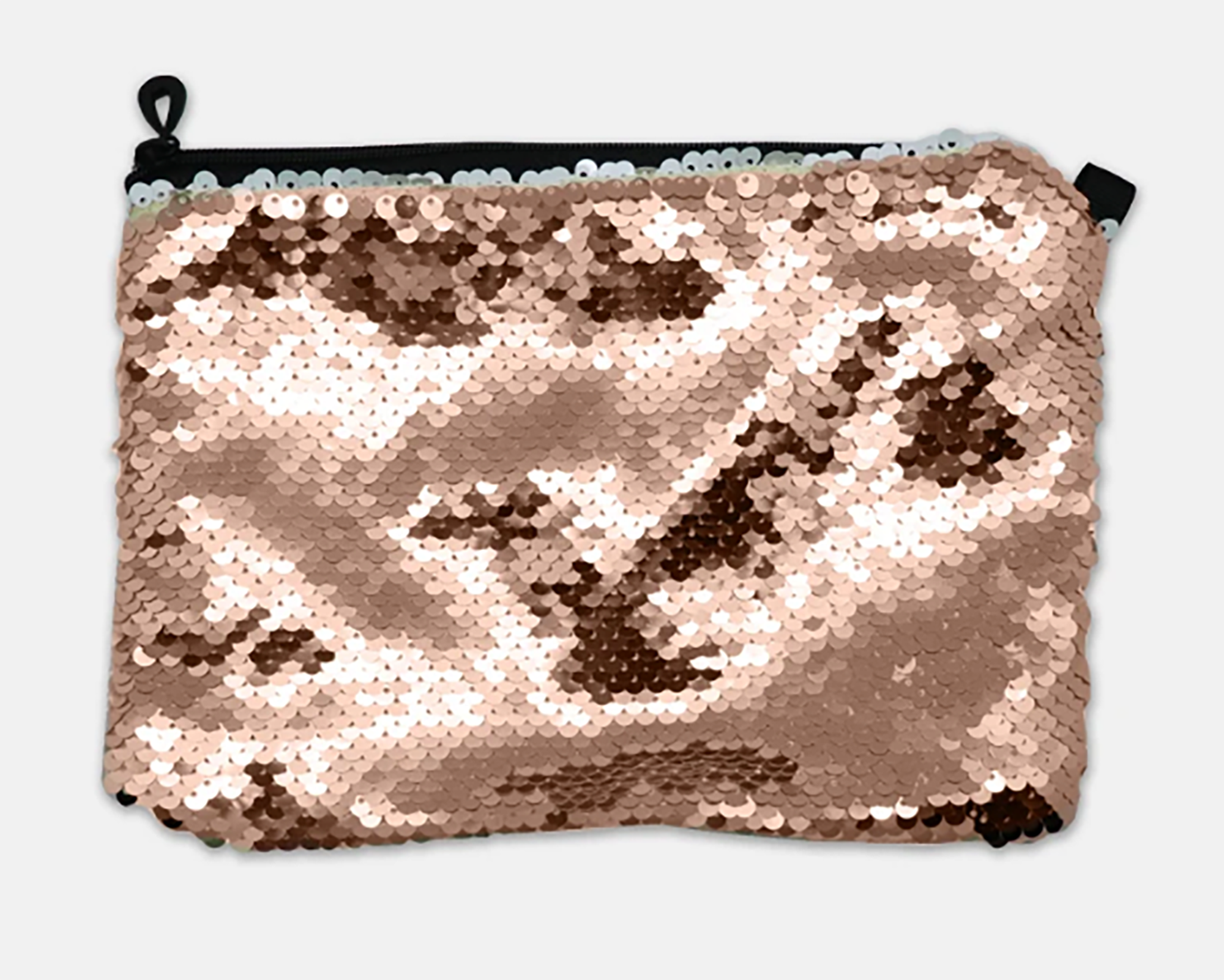 COSMETIC BAG - BEAUTIFUL YOU / ROSE GOLD SEQUINS - Dreams After All