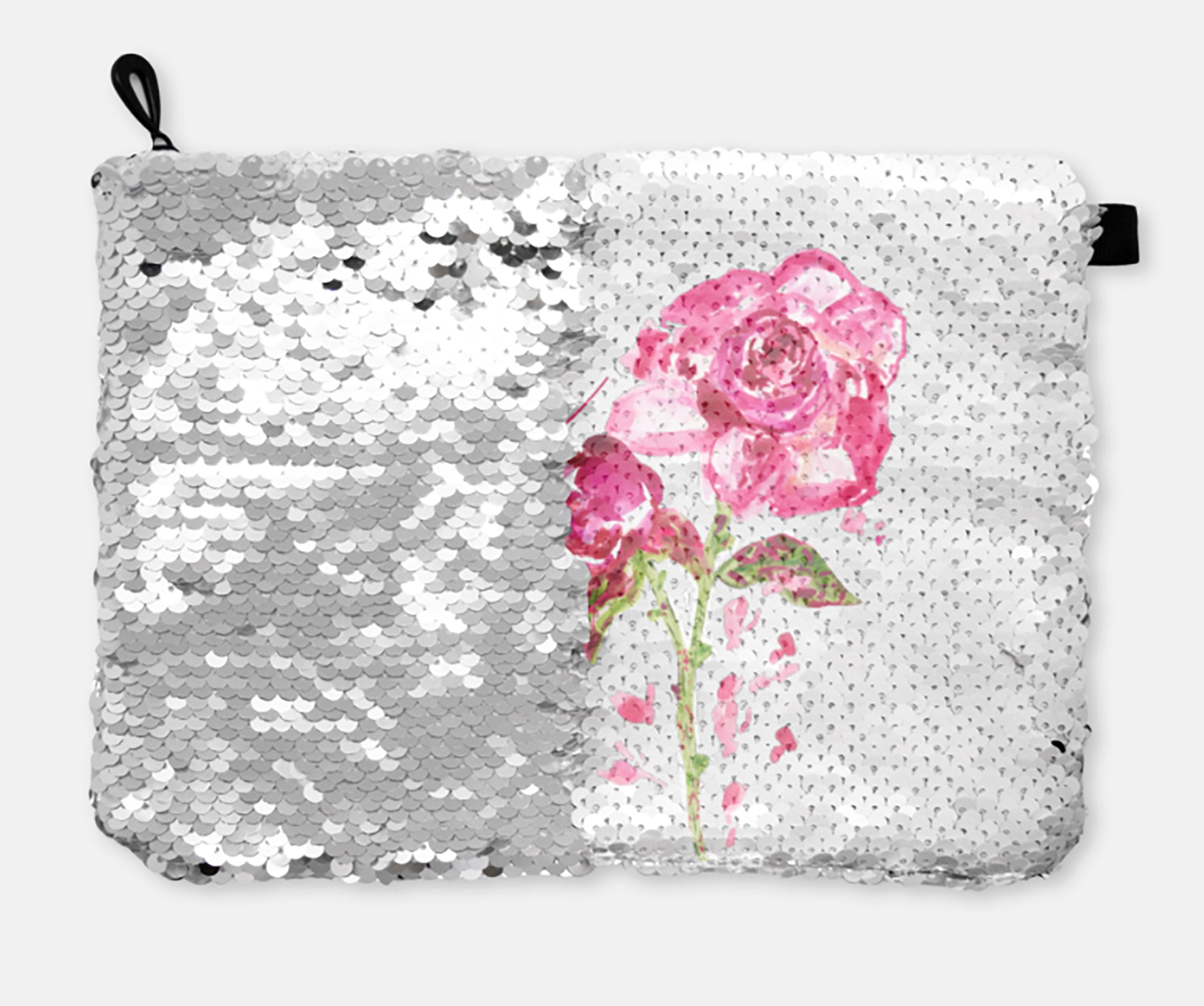 COSMETIC BAG - BEAUTIFUL YOU / SILVER SEQUINS - Dreams After All
