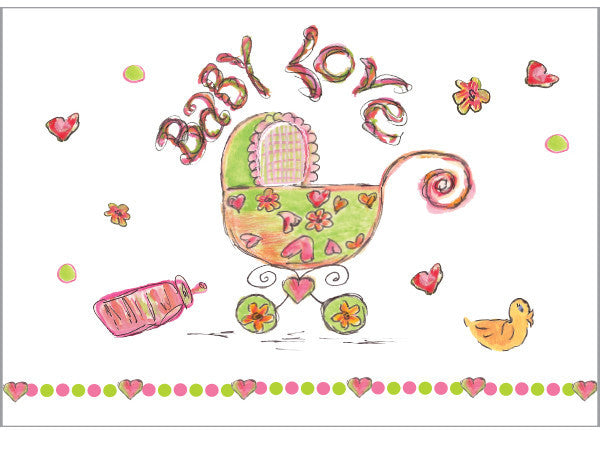 Baby Love Greeting Card - Dreams After All