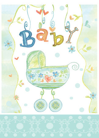 Baby Boy Blue Carriage