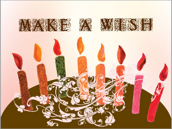 Make a Wish Happy Birthday Card - Dreams After All