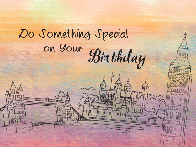 London Happy Birthday Card - Dreams After All