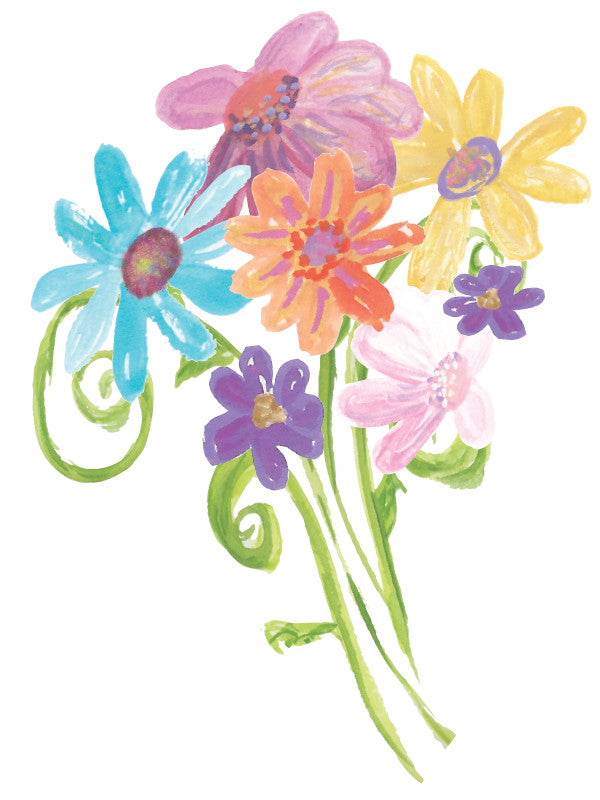 Blank Daisies Greeeting Card - Dreams After All