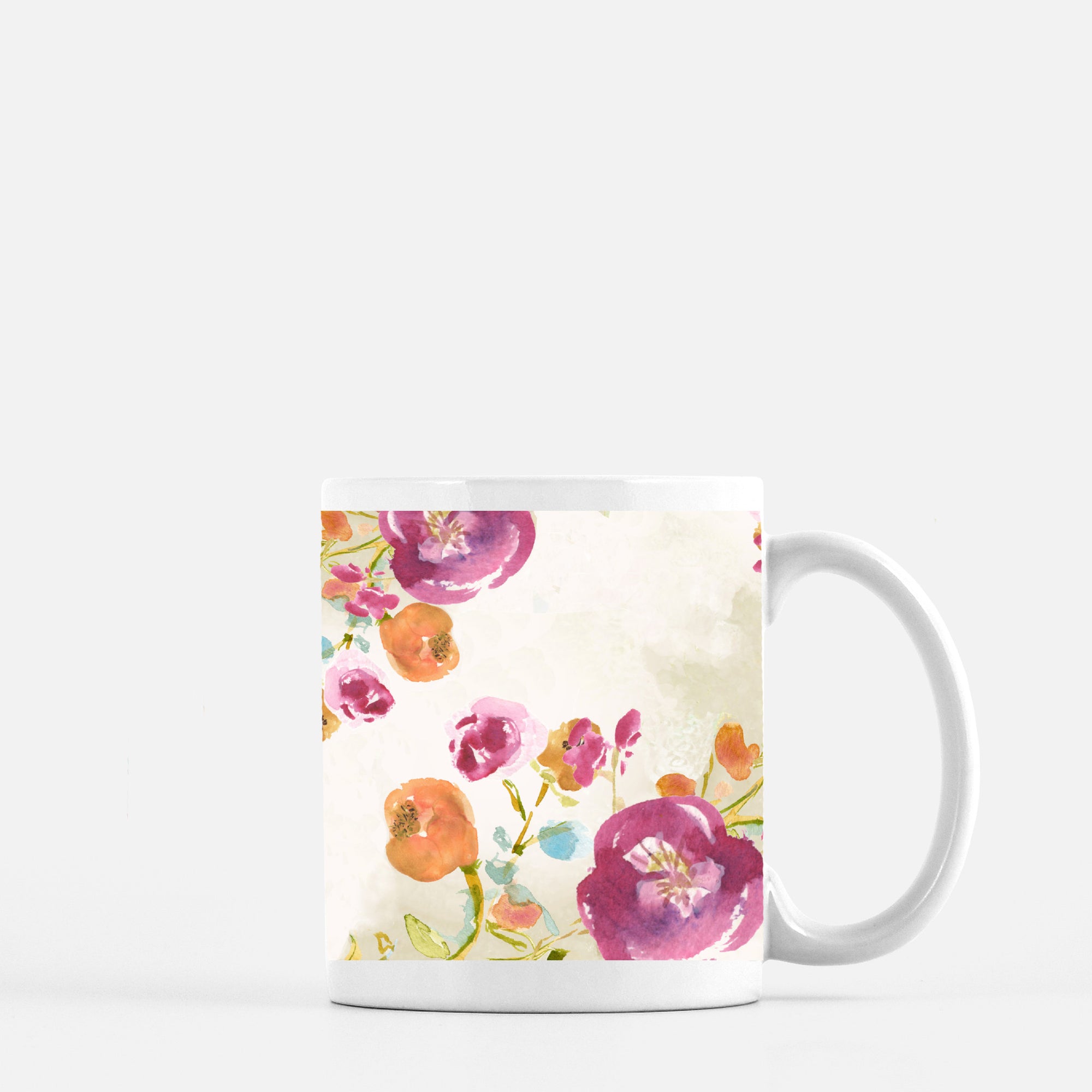 Oh Carolina Floral Ceramic Mug - Dreams After All
