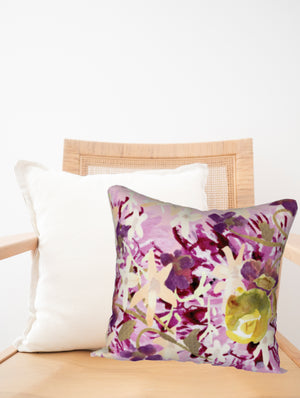 Dahlilah Lavender 18" X 18" Pillow Cover