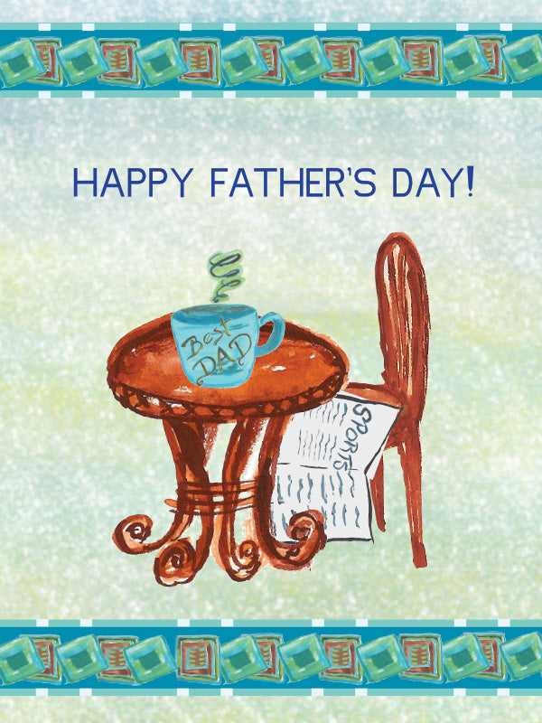Happy Father's Day Greeting Card - Dreams After All