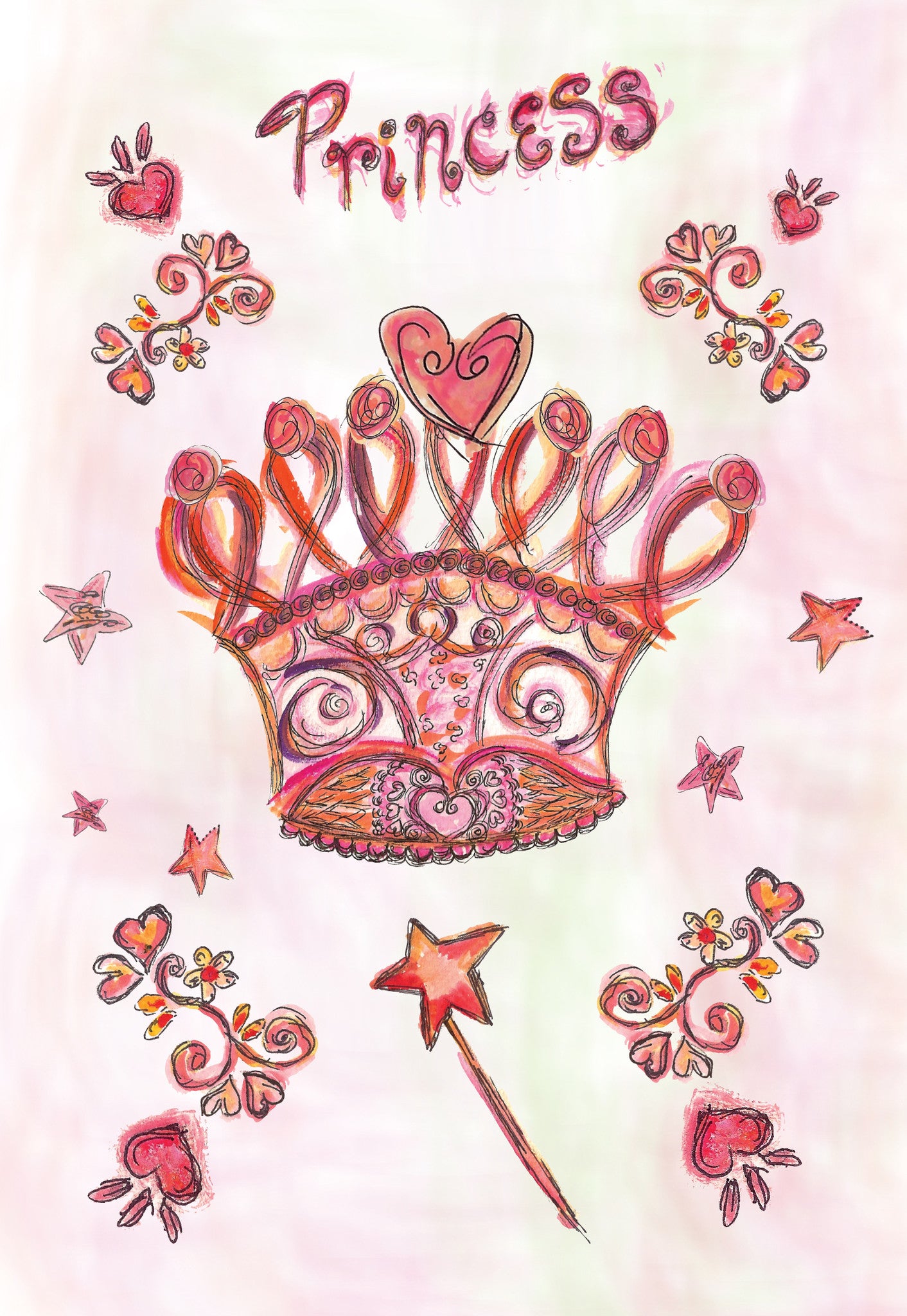 Princess Crown Gift Enclosure - Dreams After All