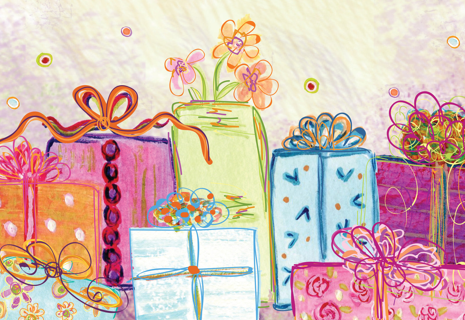 Purple Presents Gift Enclosure - Dreams After All