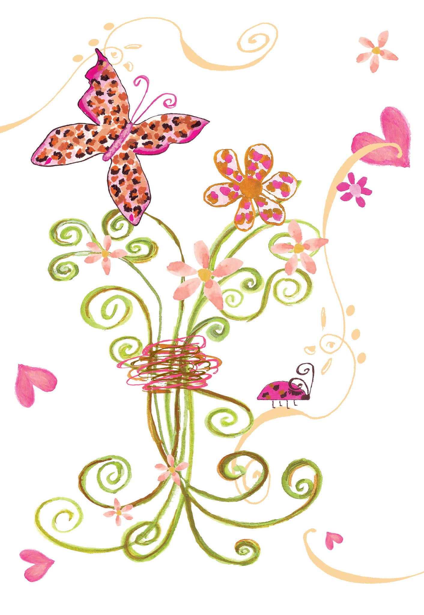 Leopard Butterfly Gift Enclosure - Dreams After All