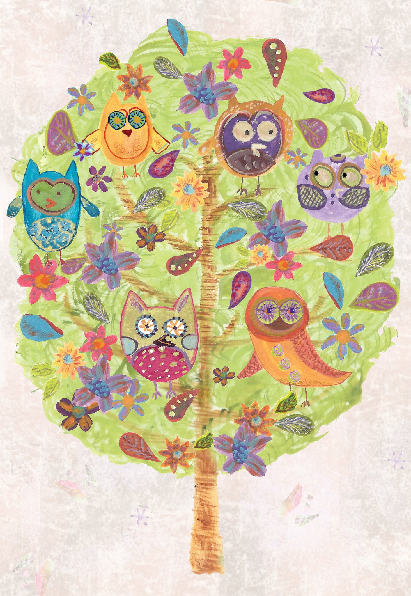 Owl Tree Gift Enclosure - Dreams After All