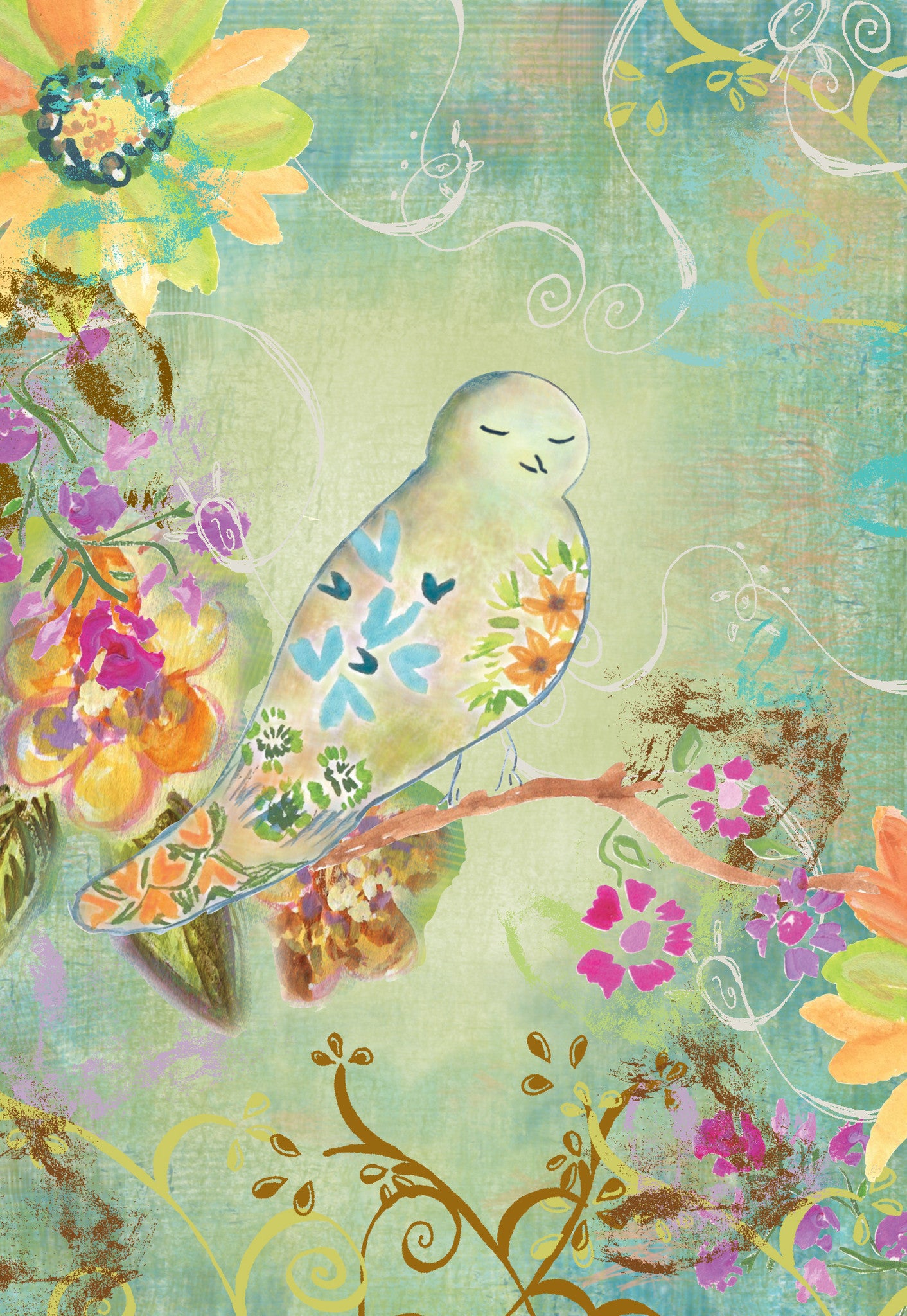 Dainty Bird Gift Enclosure - Dreams After All