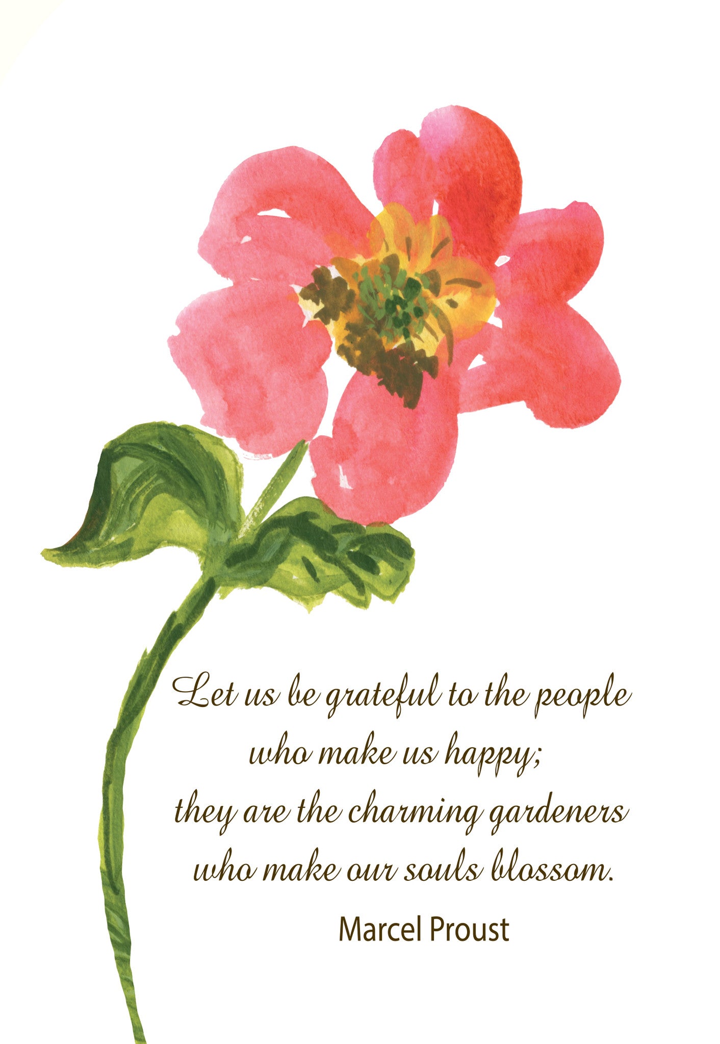 Proust Quote Gift Enclosure - Dreams After All