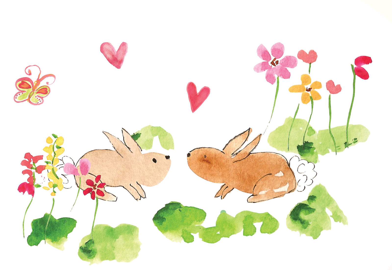 Two Bunnies Gift Enclosure - Dreams After All