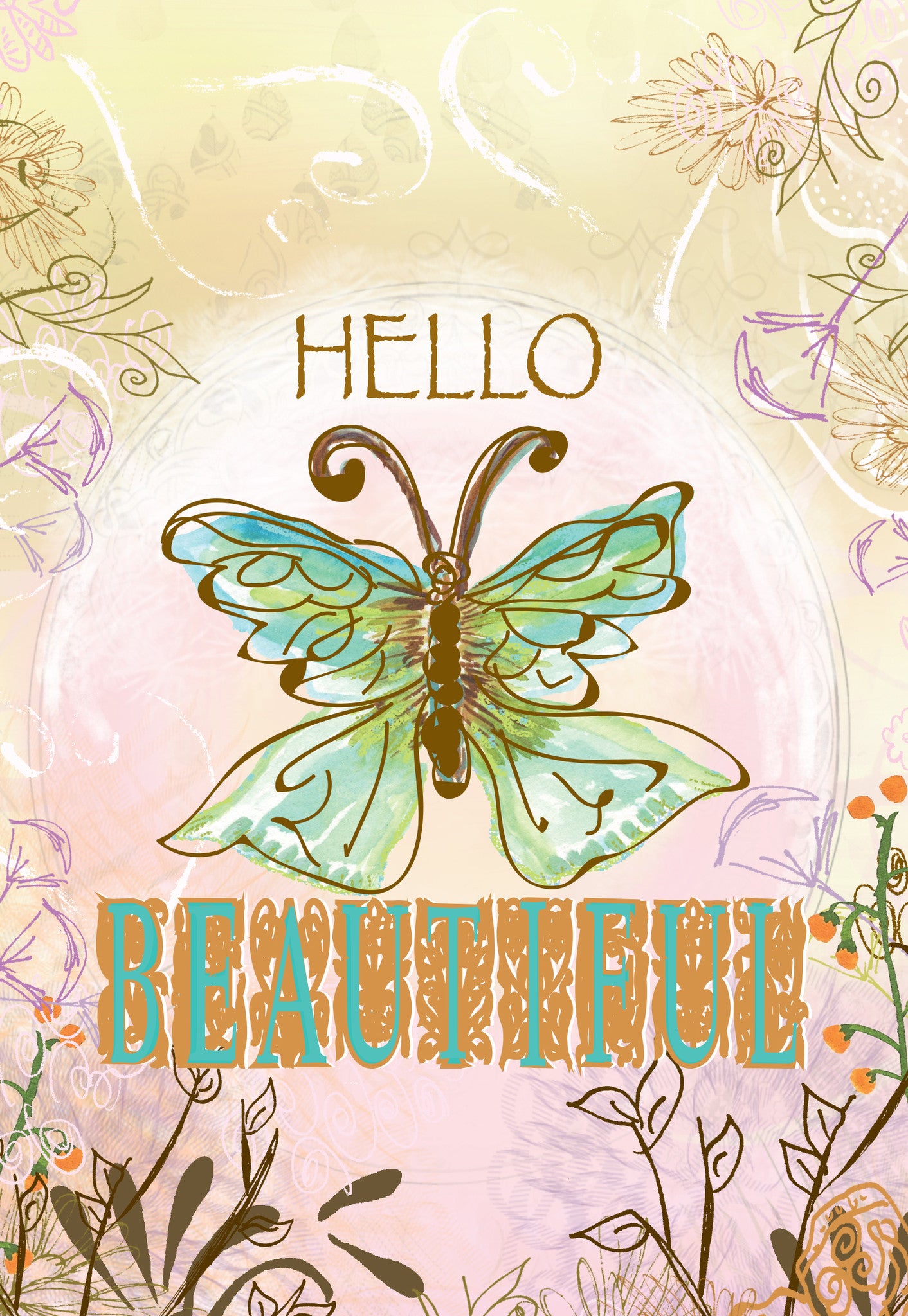 Hello Beautiful Gift Enclosure - Dreams After All