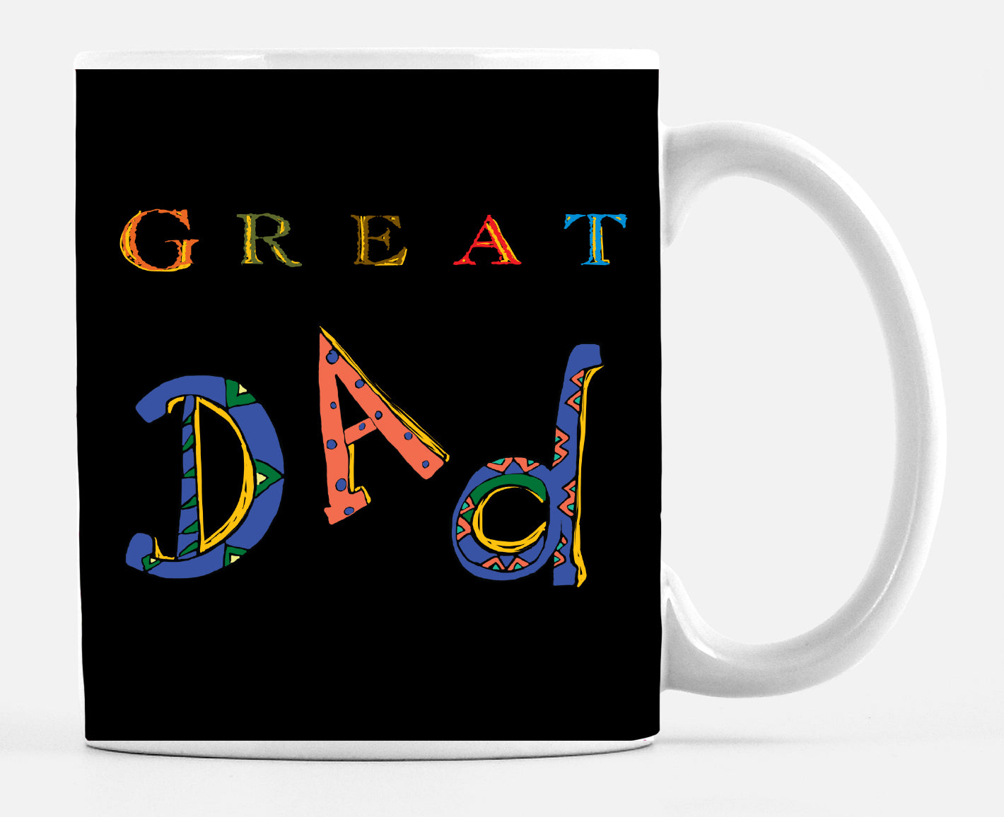 Mug Great Dad Black - Dreams After All