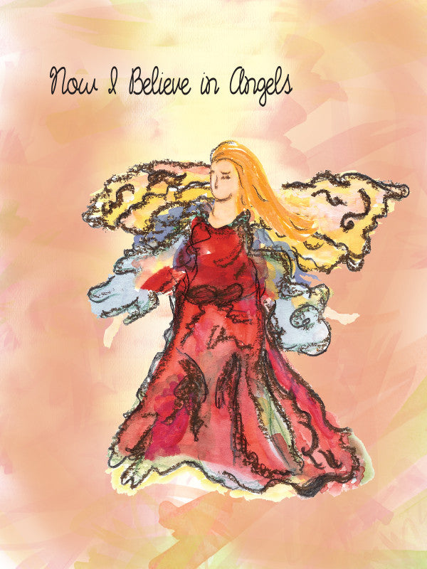 I Believe In Angels (Inspiration) Card - Dreams After All