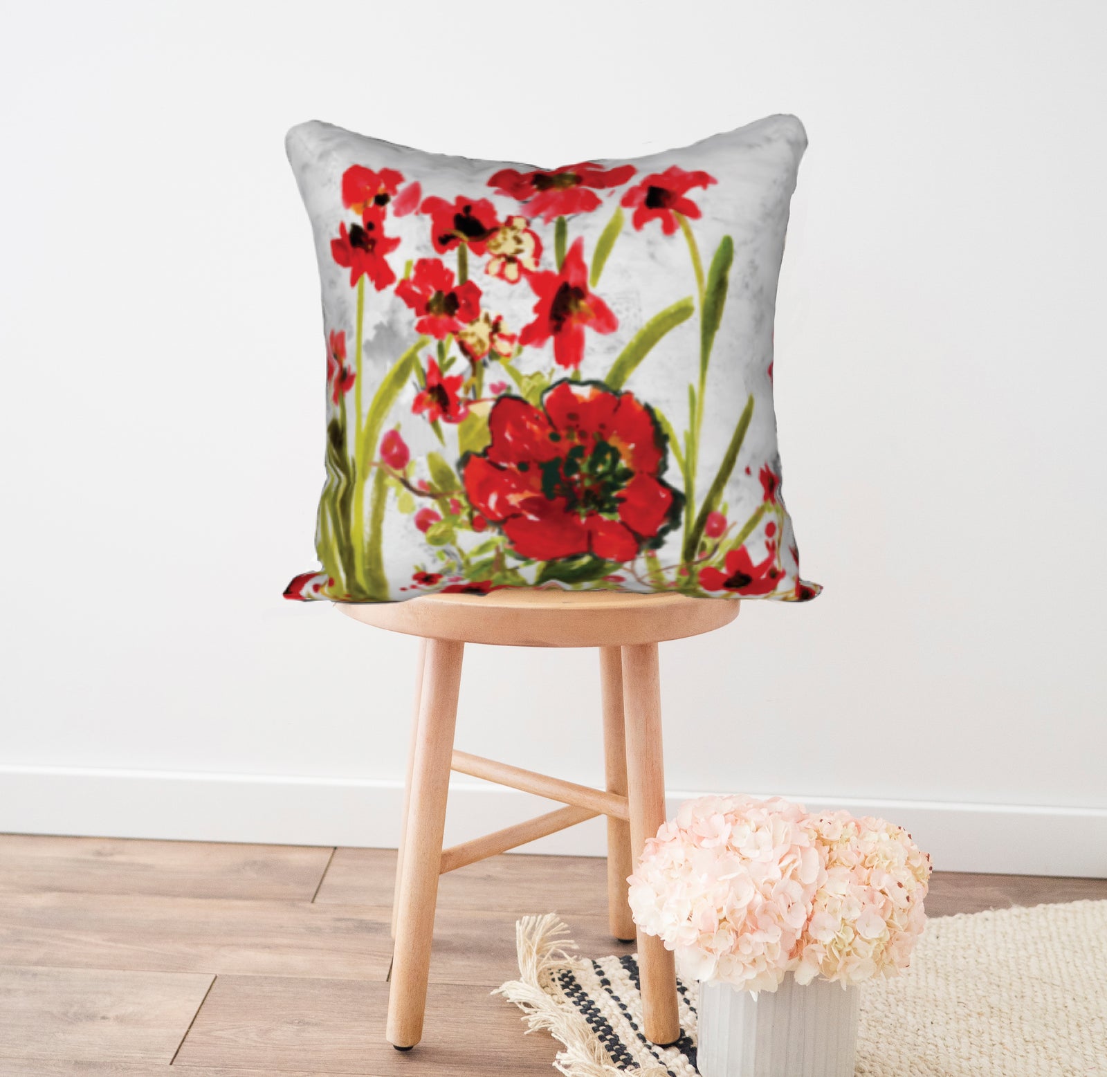 Ruby Callista 18" X 18" Pillow Cover