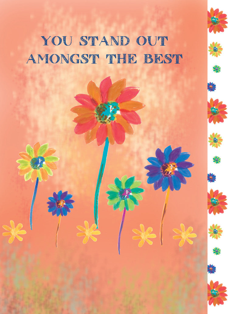 You Stand Out Amongst the Best Birthday Card - Dreams After All