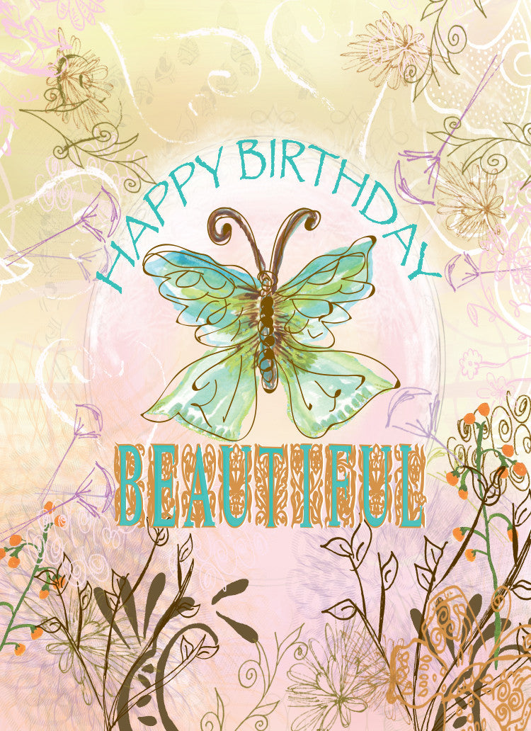 Happy Birthday Beautiful Greeting Card - Dreams After All