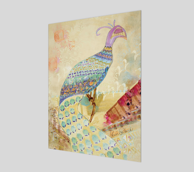 Peacock Fine Art Print, Available in Several Sizes