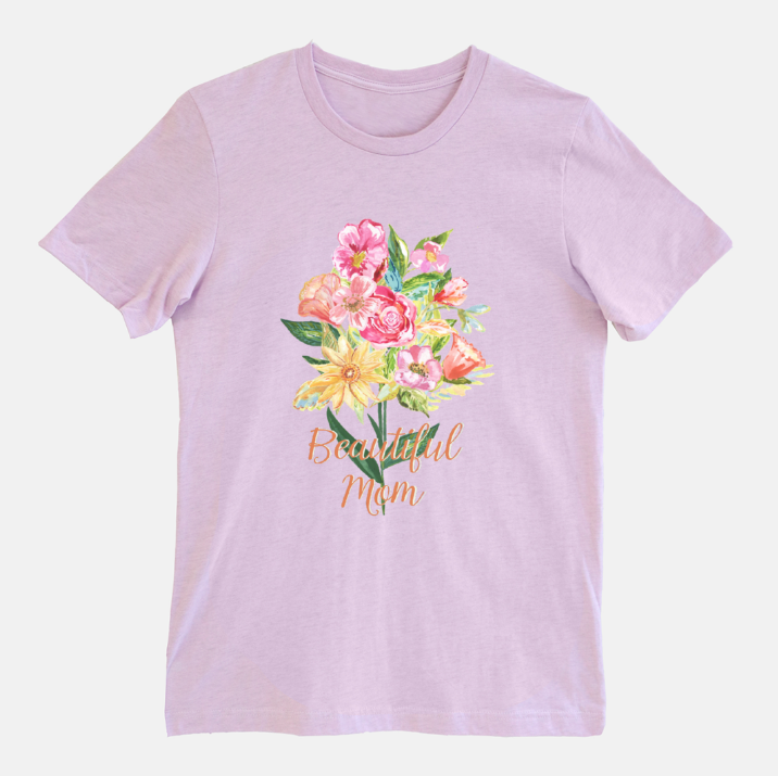 Beautiful Mom Lilac T-Shirt