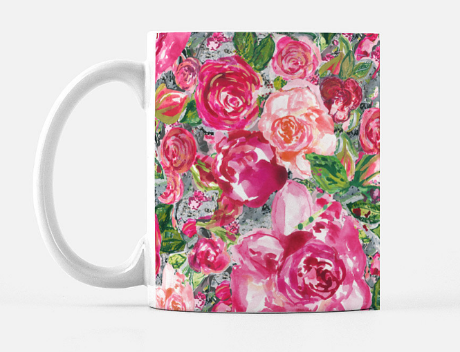 Mug - Love and Roses 11 oz.